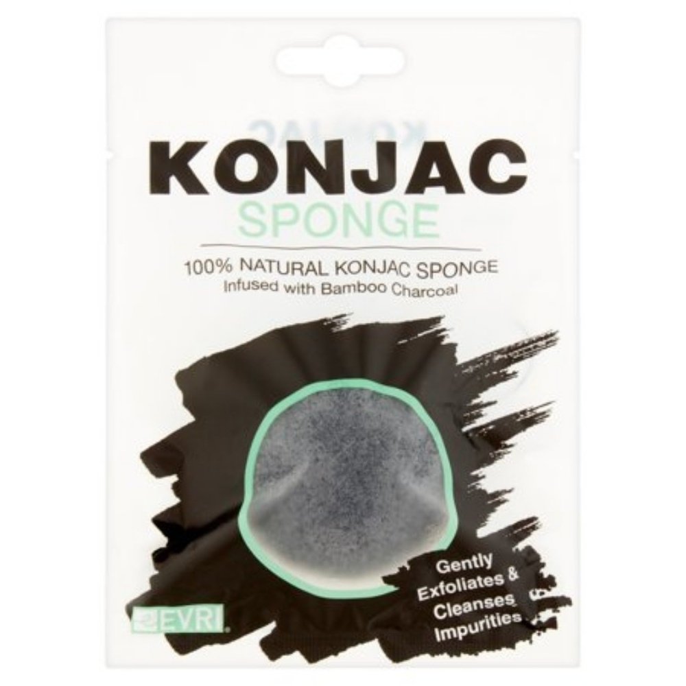 2/$20 Bamboo Charcoal Konjac Facial Sponge